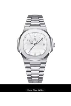 POEDAGAR Lüks Klasik Tasarım Pa&tekss  Model Erkek Kol Saati ŞIK BİLEKLİK HEDİYELİ