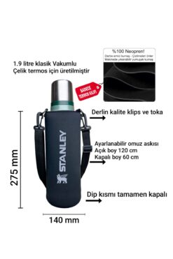 Stanley Neopren Termos Kılıfı Ve Omuz Askısı - 1.9 Lt. Klasik