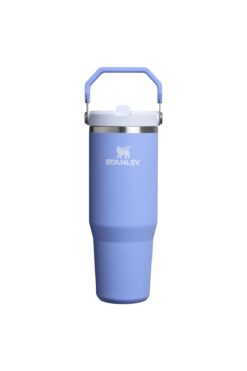 Stanley The IceFlow™ Flip Straw Tumbler 30 oz | Hydrangea Pipetli Termos Bardak 0,89 Litre