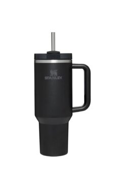 Stanley Quencher H2.0 FlowState Paslanmaz Çelik Vakum Yalıtımlı Bardak 40 oz 1,18 Lt Black