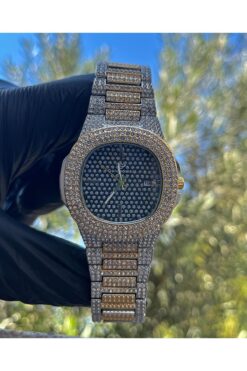 Goldpower Lüks Metal Taşlı Kordon Takvimli Unisex Kol Saati