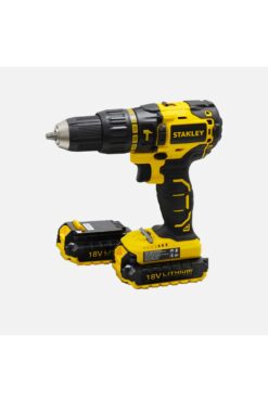 Stanley SBH20D2KA-TR 18V 2 Ah Li-ion Çift Akülü Kömürsüz Profesyonel Darbeli Matkap