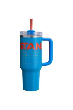 Stanley The Quencher H2.0 Flowstate™ Tumbler 40 OZ | Azure Reverb Pipetli Termos 1,18 Litre