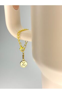 Stanley Z Harfli Gold Termos Uyumlu Aksesuar/Z Harfi Termos Charm/Harf Termos süsü