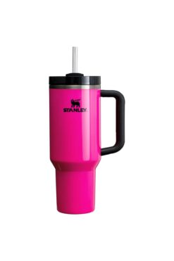 Stanley Quencher Pipetli Termos 1,18 Lt Neon Pembe