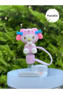 Stanley Termos Uyumlu Hello Kitty Aksesuar/ Pipet Koruyucu/Pipet Kılıfı/ Pipet Tıpası