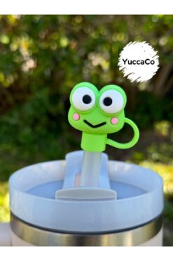 Stanley Kurbağalı Termos Aksesuar/ Kurbağa Pipet Koruyucu/ Pipet Kılıfı/ Pipet Tıpası