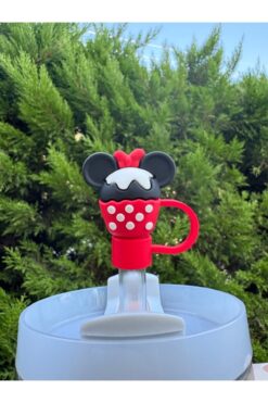 Stanley Minnie Cupcake Termos Uyumlu Aksesuar/ Pipet Koruyucu/ Pipet Kılıfı/ Pipet Tıpası