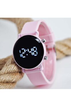 Mmctech Silikon Kordon Led Genç Kız Kol Saati