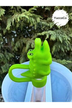Stanley Timsah Termos Uyumlu Aksesuar/ Timsahlı Pipet Koruyucu/ Pipet Kılıfı/ Pipet Tıpası