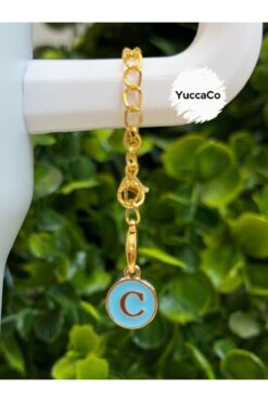 Stanley C Harf Termos Charm/C Harfli Termos Süsü/C Harfi Çanta Charmı