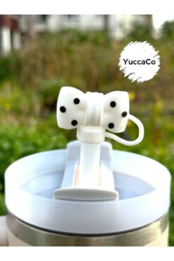 Stanley Kurdele Termos Uyumlu Aksesuar/Fiyonk Pipet Koruyucu/ Kurdeleli Pipet Kılıfı/ Pipet Tıpası