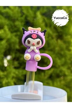 Stanley Termos Uyumlu Hello Kitty Aksesuar/Cadı Hello Kitty Pipet Koruyucu/Pipet Kılıfı/ Pipet Tıpası