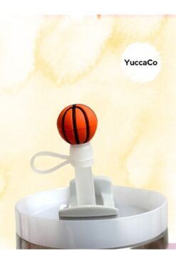 Stanley Basketbol Topu Pipet Tıpası/Basket Top Termos Pipet Koruyucu/Pipet Süsü