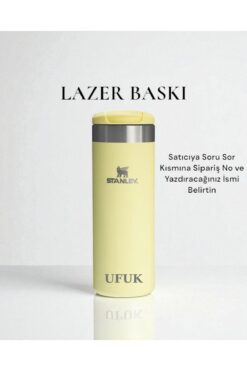 Stanley Kişiselleştirilmiş The Aerolight™ Transit Mug .47l / 16oz Sarı Özel Isimli