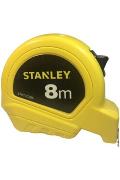 Stanley Marka: Stht30286/8b Şerit Metre, Sarı/siyah, 1 Adet, 8x25 Mm Kategori: Ölçüm Cihazları