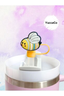 Stanley Bal Arısı Termos Pipet Kapağı/Arı Pipet Süsü/Arılı Pipet Tıpası