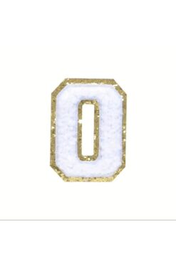 Stanley Termos Uyumlu O Harfi Beyaz Sticker