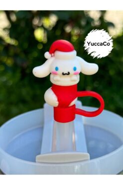 Stanley Cinnamaroll Termos Uyumlu Aksesuar/ Yılbaşı Konsept Pipet Koruyucu/ Pipet Kılıfı/ Pipet Tıpası