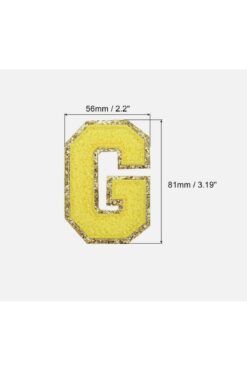 Stanley Termos Uyumlu G Harfi Sarı Sticker