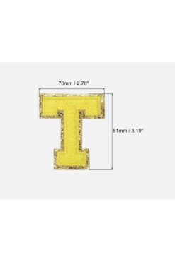 Stanley Termos Uyumlu T Harfi Sarı Sticker