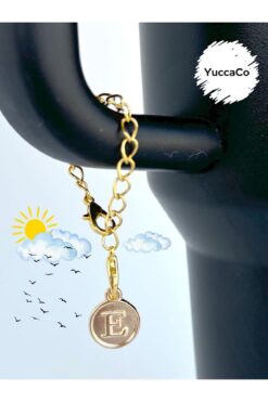 Stanley Harfli Gold Termos Uyumlu Aksesuar/Harf Termos Charm/Harf Termos ve Çanta süsü