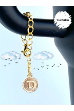 Stanley D Harfli Gold Termos Uyumlu Aksesuar/harf Termos Charm/harf Termos Ve Çanta Süsü