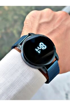 G-Sport POLO Led Dijital Hasır Kordon Erkek Kol Saati