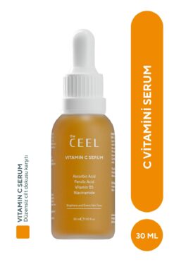 The Ceel Leke Karşıtı Aydınlatıcı Vitamin C Serum Ascorbic Asit, Ferulic Asit, Vitamin B5, Niacinamide 30 ml