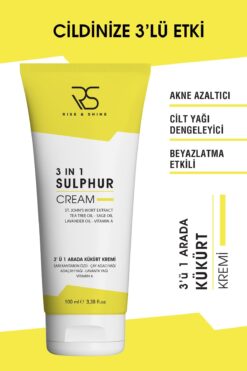 Rise & Shine 3 In 1 Kükürt Kremi - 100 Ml