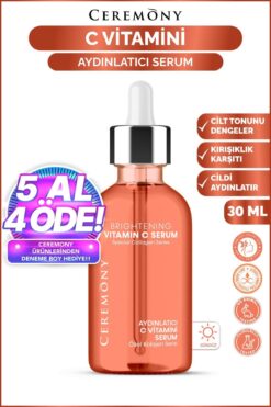 Ceremony C Vitamini Aydınlatıcı Cilt Bakım Serumu 30 ml