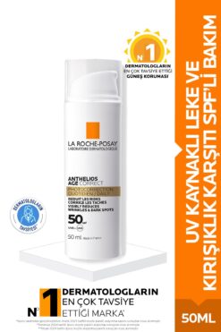 La Roche Posay Anthelios Age Correct SPF50+ Uv Kaynaklı Leke ve Kırışıklık Karşıtı-50ml