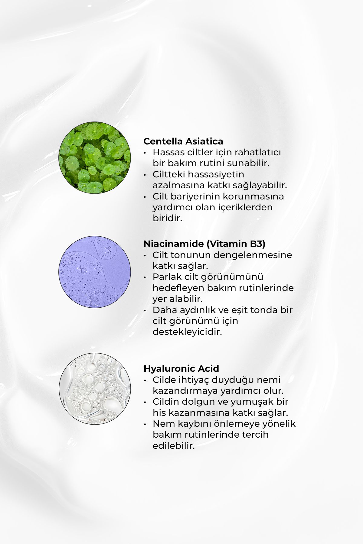 WIWIFY Yatıştırıcı Onarıcı Yüksek Korumalı Centella Soothing Sun Serum Spf 50+ Pa++++ 50ml Güneş Kremi - Görsel 2