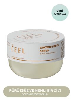 The Ceel Hindistan Cevizi Özlü Nemlendirici, Besleyici, Batık Giderici ve Arındırıcı Vücut Peelingi 275 gr