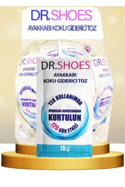 DR. SHOES 5 Adet Ayak Koku Giderici - Ayakkabı Koku Giderici Toz 120 Gün Etkili.DR.SHOES ile Ayak Kokusuna Son