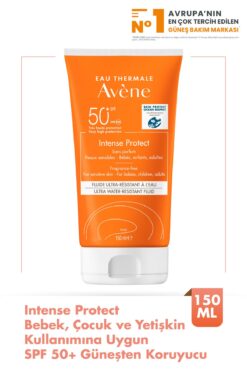 Avene Intense Protect SPF 50+ Bebek, Çocuk ve Yetişkinler için Yüksek Korumalı Güneş Kremi 150 ml