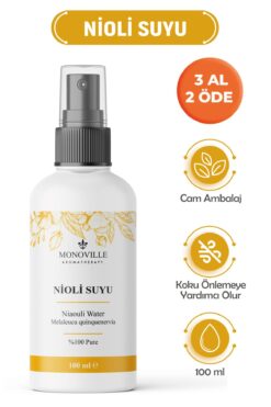Monoville Nioli Suyu Cilt Toniği Ve Çamaşır Spreyi 100 ml ( Niaouli Water )