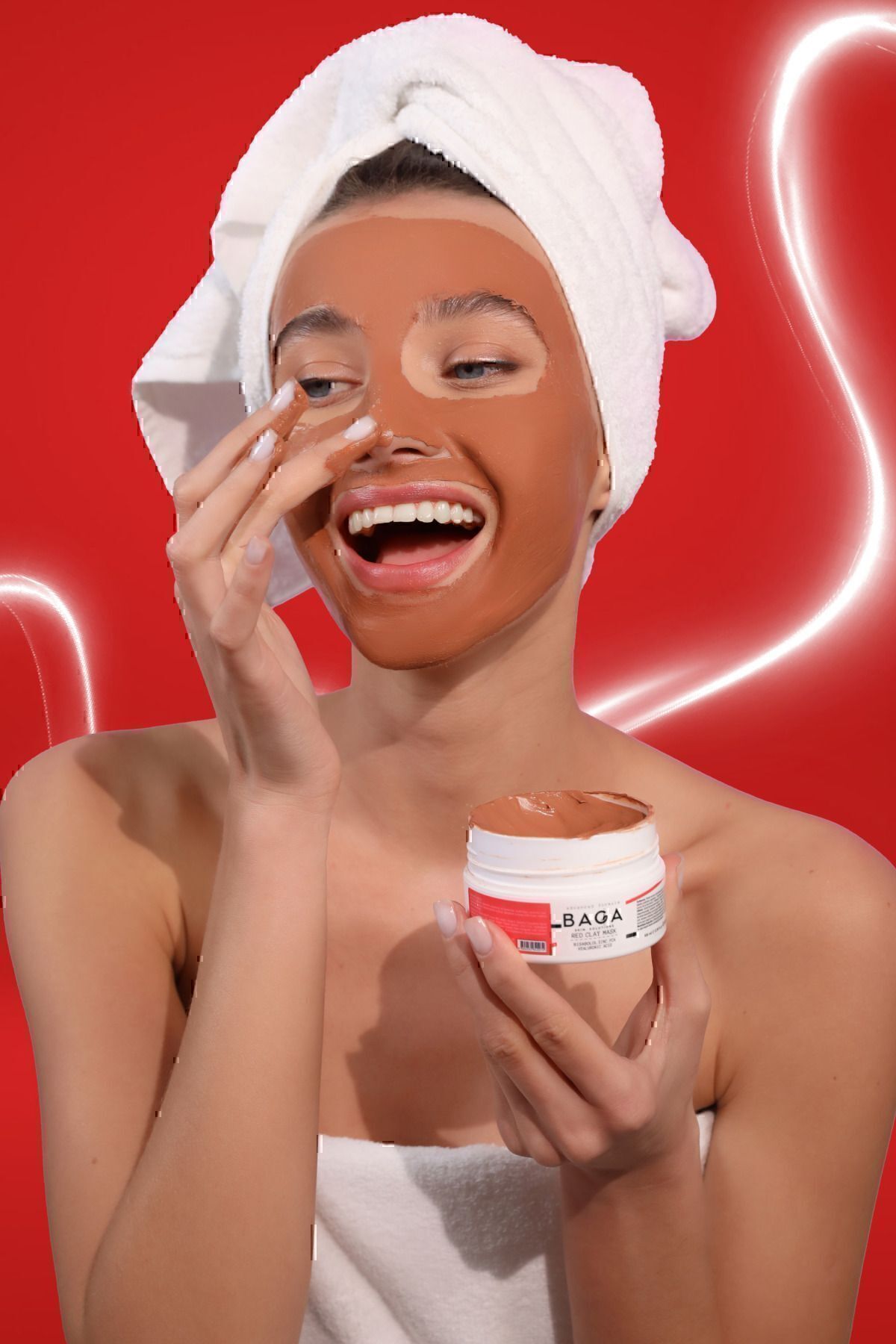 Baga Kırmızı Kil Maskesi - Görsel 2