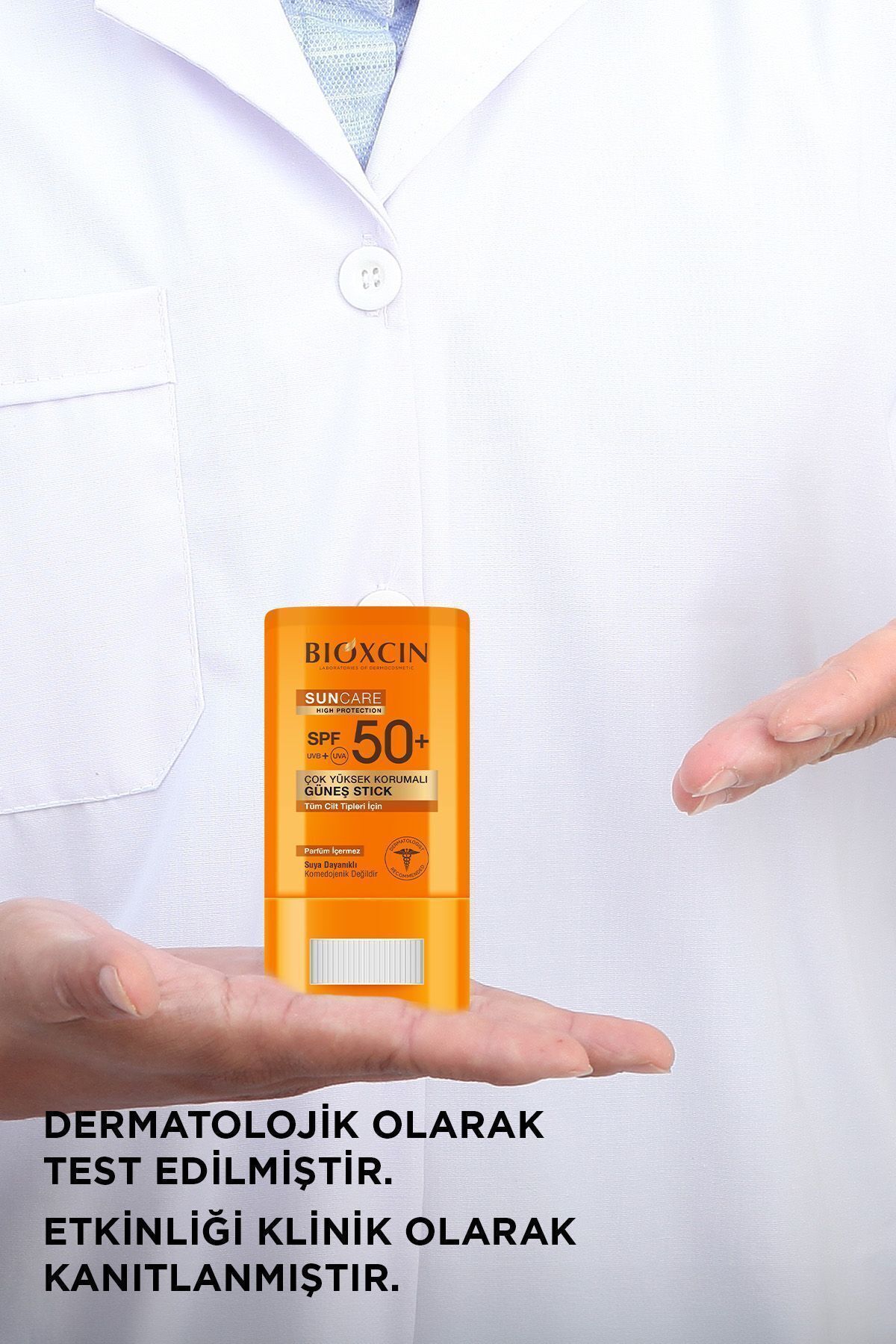 Bioxcin Sun Care Stick SPF 50 Hassas Bölgeler İçin Yüksek Korumalı Güneş Kremi - Görsel 2
