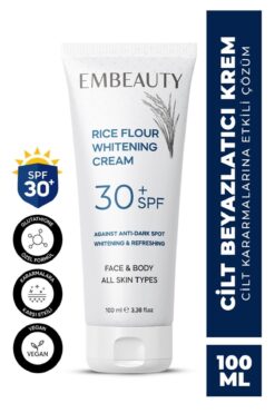 Embeauty Cilt Beyazlatıcı Aydınlatıcı Leke Karşıtı Bakım Kremi 30 Spf 100 ml