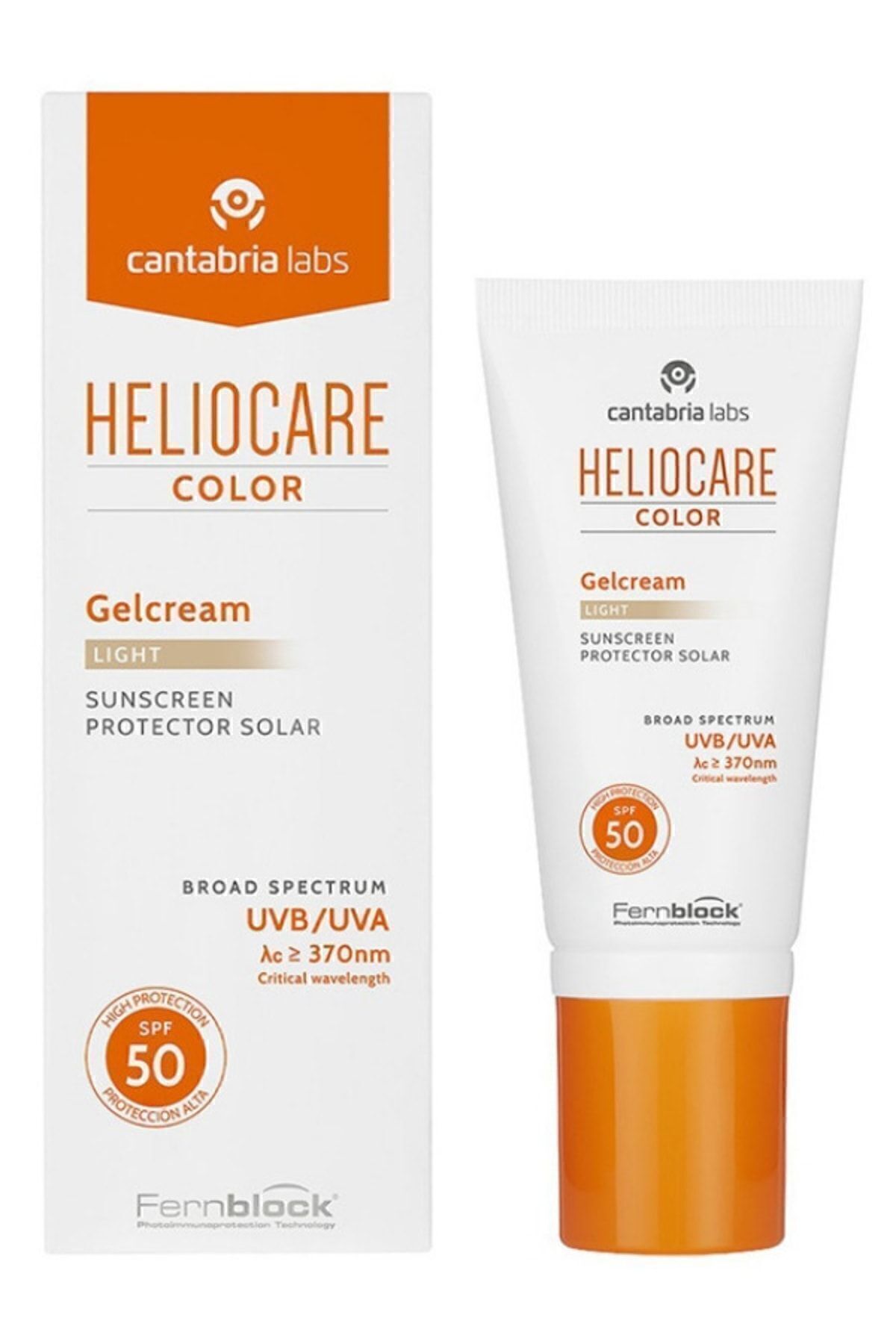 Heliocare Color Gelcream Light Renkli Güneş Kremi Spf 50 50 Ml