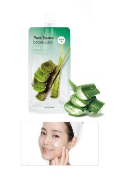 Missha Aloe Vera Özlü Yoğun Nemlendirici Uyku Maskesi Pure Source Pocket Pack (ALOE)