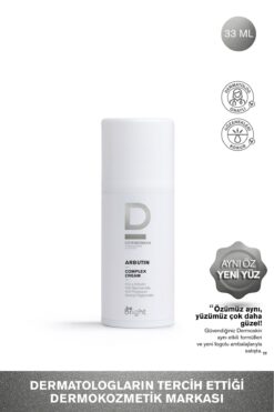 Dermoskin Be Bright Arbutin Kompleks Leke Karşıtı ve Cilt Tonu Eşitleyici Yüz Kremi | Leke Giderici | 33 ml