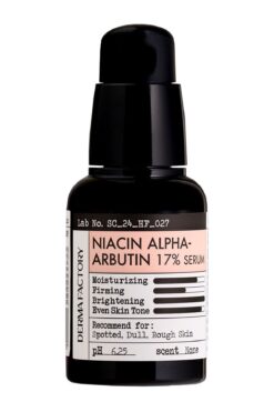 DERMA FACTORY Lekeli Ve Donuk Mat Ciltler Için Serum Niacin Alpha Arbutin Serum 30ml