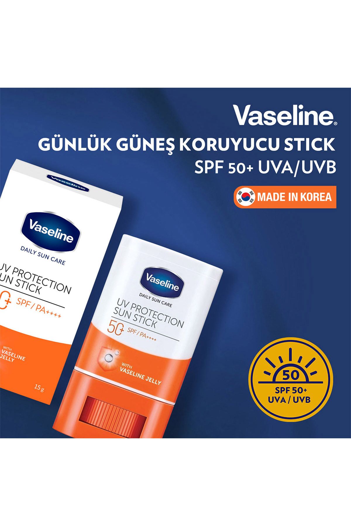 Vaseline Günlük Güneş Koruyucu Stick Spf 50 15 G - Görsel 2