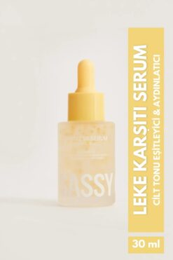 Sassy Go Leke Karşıtı Ve Cilt Tonu Eşitleyici Aydınlatıcı Spotless Serum (ARBUTİN,VİTAMİN C,NİACİNAMİDE) 30ml