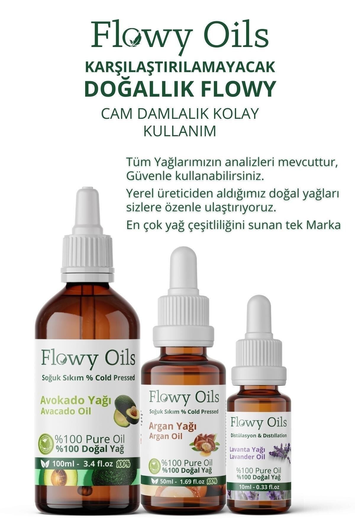 Flowy Oils Nioli Yağı Saf Sertifikalı %100 Doğal Bitkisel Uçucu Yağ Niaouli Essential Oil 10ml - Görsel 2