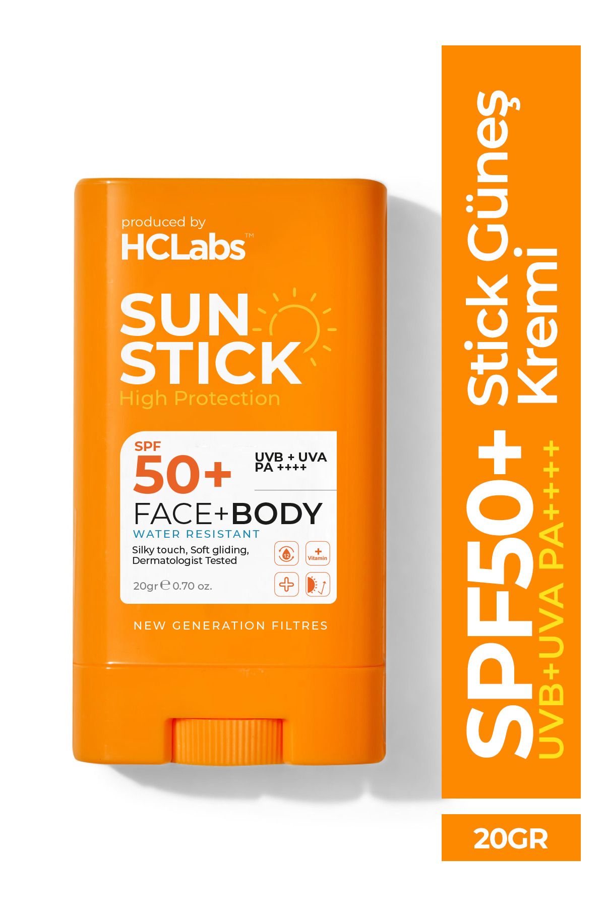 HCLABS Sun Stick Su Geçirmez Spf 50+ Yüksek Korumalı Stick Güneş Kremi 20 gr