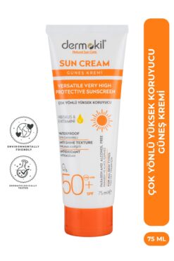 Dermokil Çok Yönlü Yüksek Koruyucu Güneş Kremi 50 Spf 75 ml