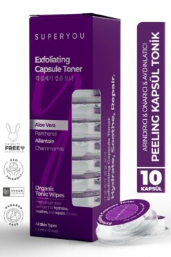 Superyou Peeling Etkili Kapsül Tonik - Gözenek Sıkılaştırma, Ölü Hücrelerden Arınma, Leke Karşıtı